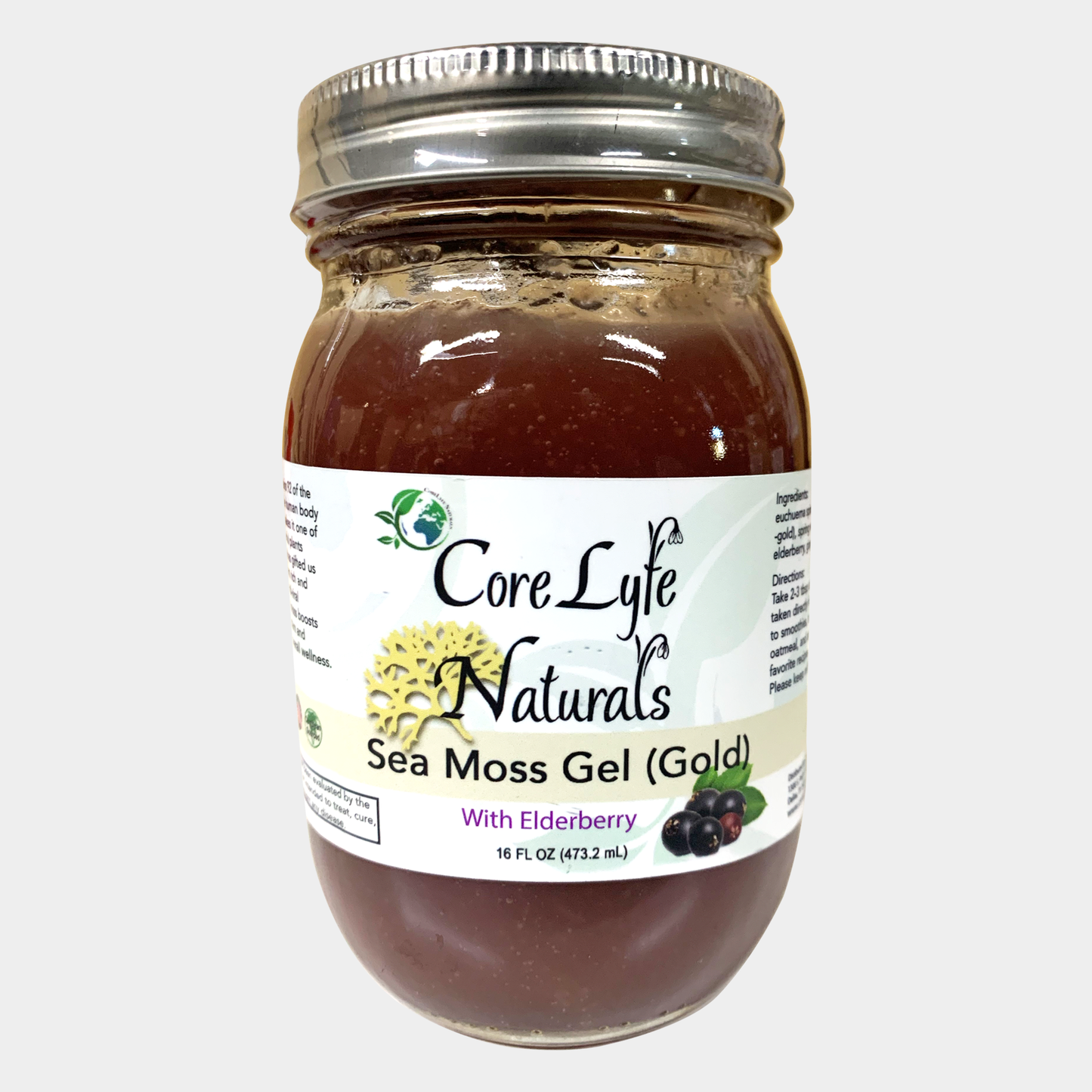 SeaMoss - Elderberry (Gel)