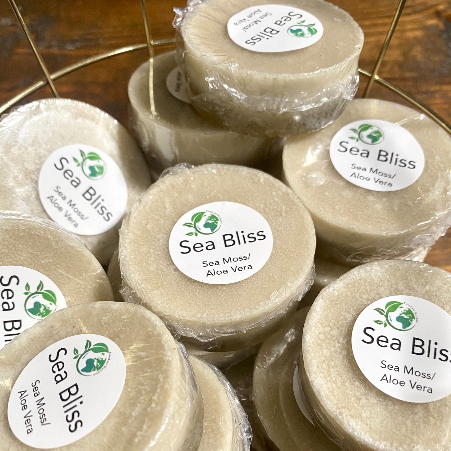 Natural Face Soap - "Sea Bliss"