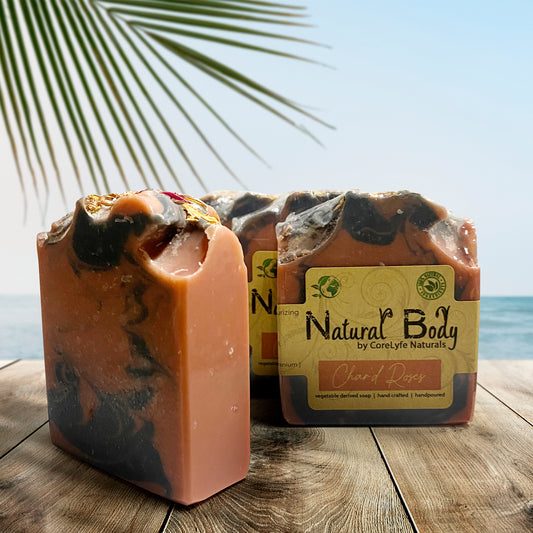 Natural Soap - Char'd Roses