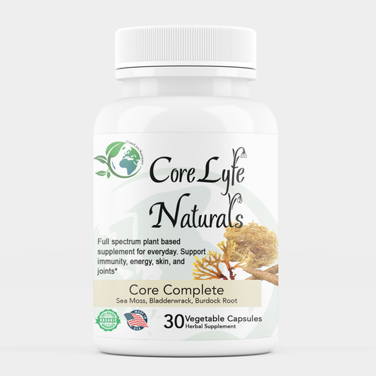 Core Complete (Sea Moss, Bladderwrack, Burdock Root)