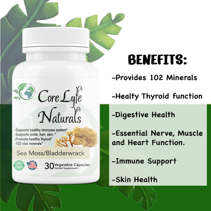 SeaMoss/Bladderwrack Capsules